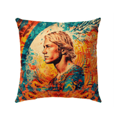 Surfing Adventure Patio Pillow - Beyond T-shirts
